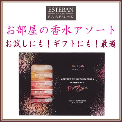  「Discover ESTEBAN」 ミニルームスプレーコフレ　登録