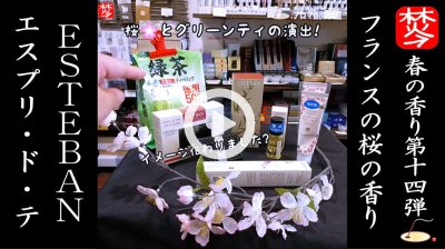 ★Youtube登録★【春の香り･桜特集14】桜の香りのエスプリドテ