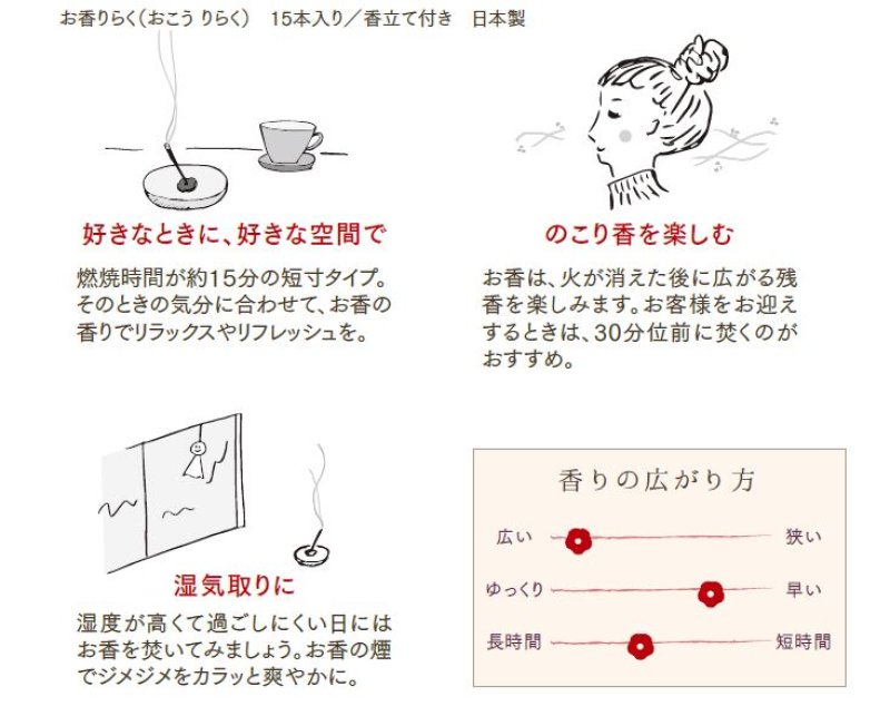 画像8: りらくお香スティック（リニューアル新発売） (8)