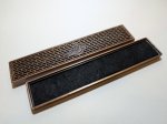 画像2: ショートサイズ・金属製・寝かせる線香皿 (2)
