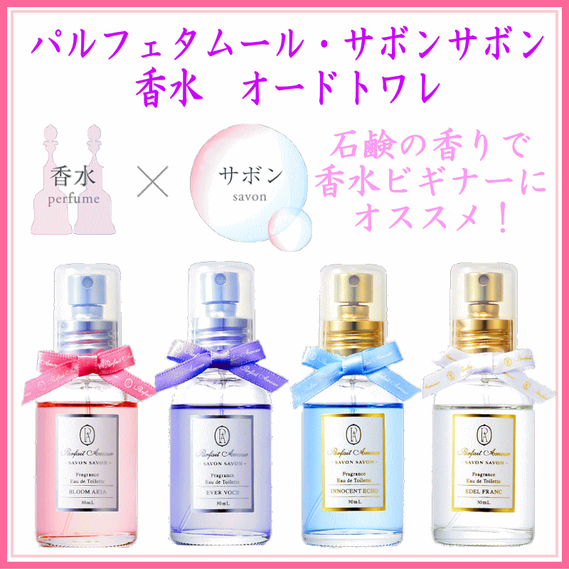  パルフェタムール・サボンサボン・オードトワレ・ボディミスト登録