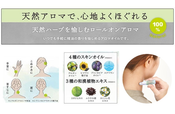 デイリーディライト 天然ハーブを愉しむロールオンアロマ