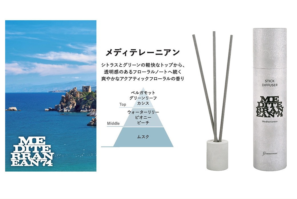 グランセンス スティックディフューザー メディテレーニアン