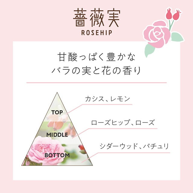 ゆるりと薔薇実(ローズヒップ)