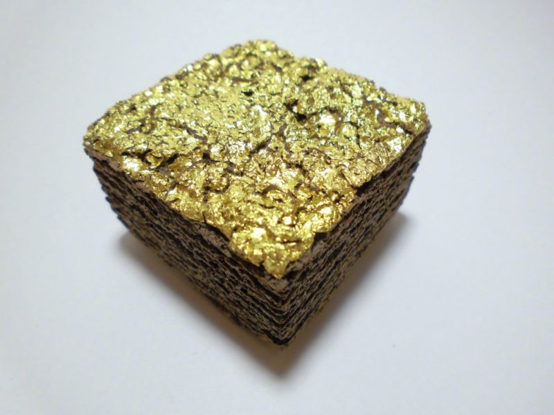 G-CUBE、九谷焼の香箱 金箔
