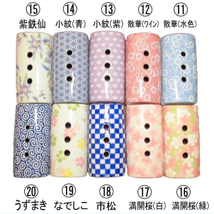 伝統工芸-美濃焼-香彩器-筒形