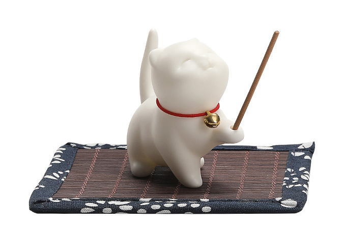 かわいい(ねこ・うさぎ)お香立て・香立て・香立 ねこ