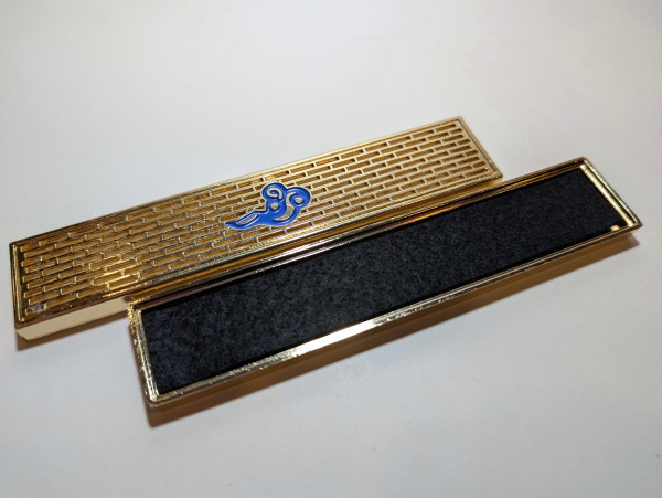 ショートサイズ・金属製寝かせる線香皿