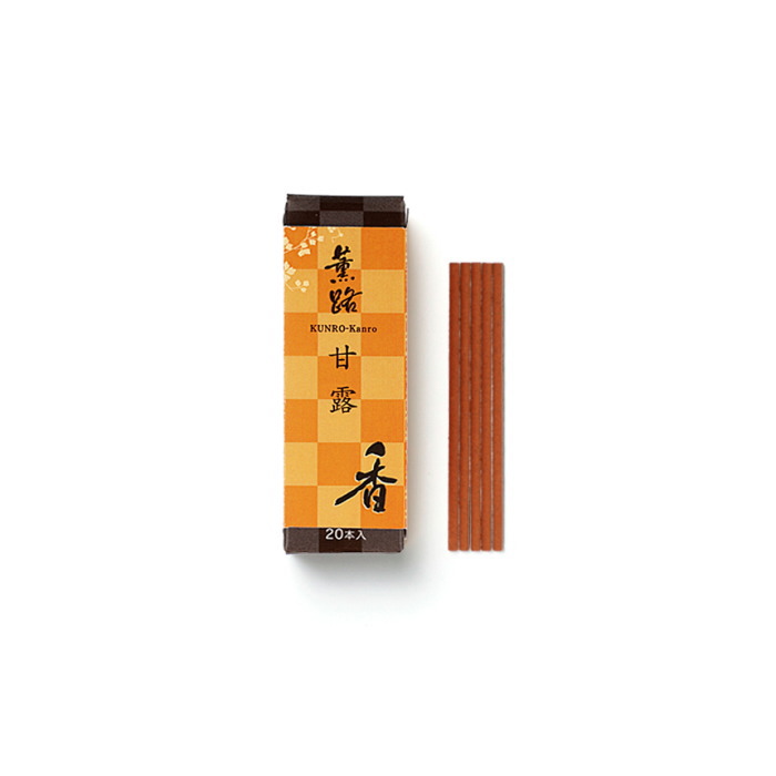 京都松栄堂の薫路スティック20本甘露