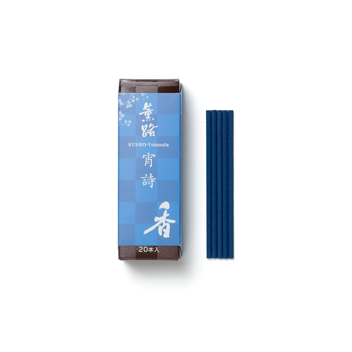 京都松栄堂の薫路スティック20本宵詩